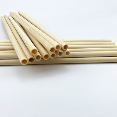 Логотип лазера Biodegradable устранимых бамбуковых солом частный для свадьбы партии